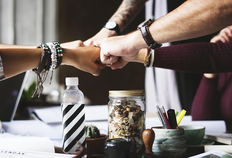 Business Team Working in Office